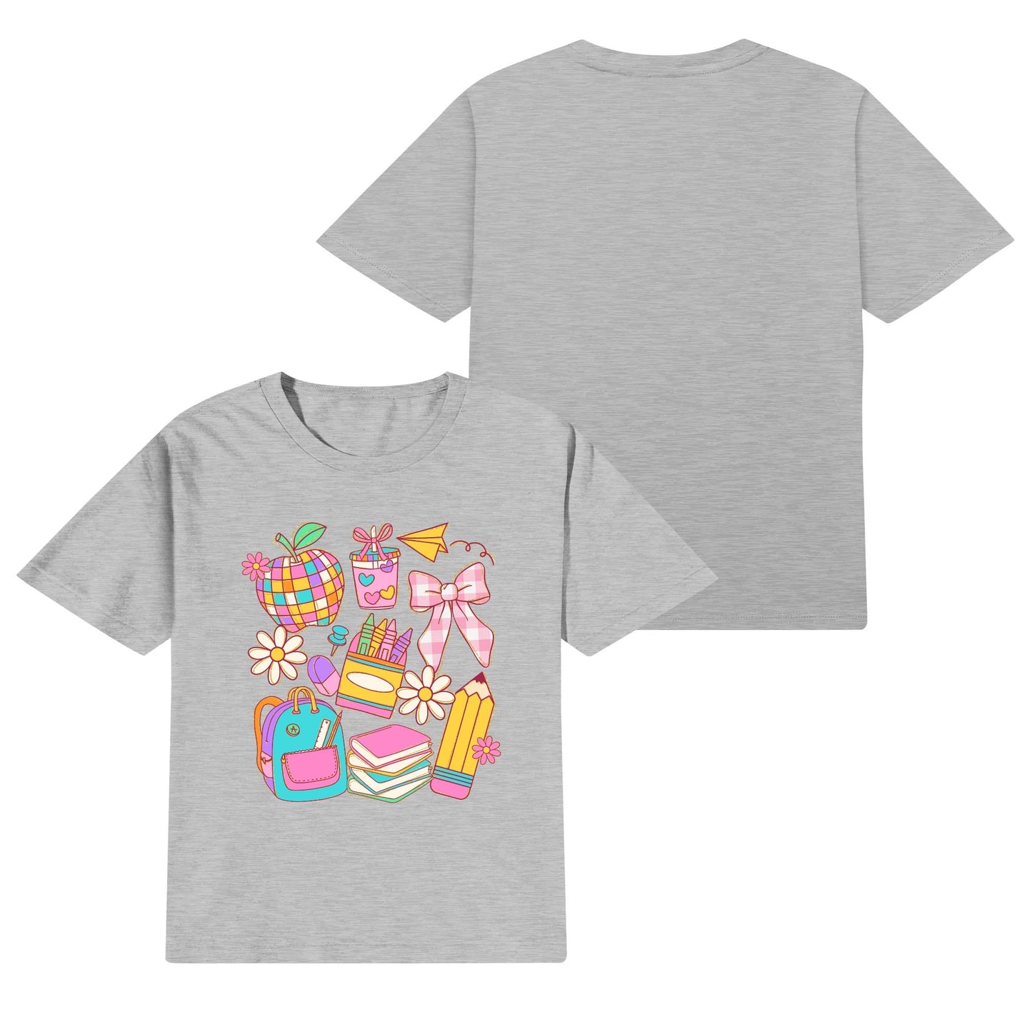 Back to School | Kids 100% Soft Cotton T-Shirt - BOHO – Pure Comfort