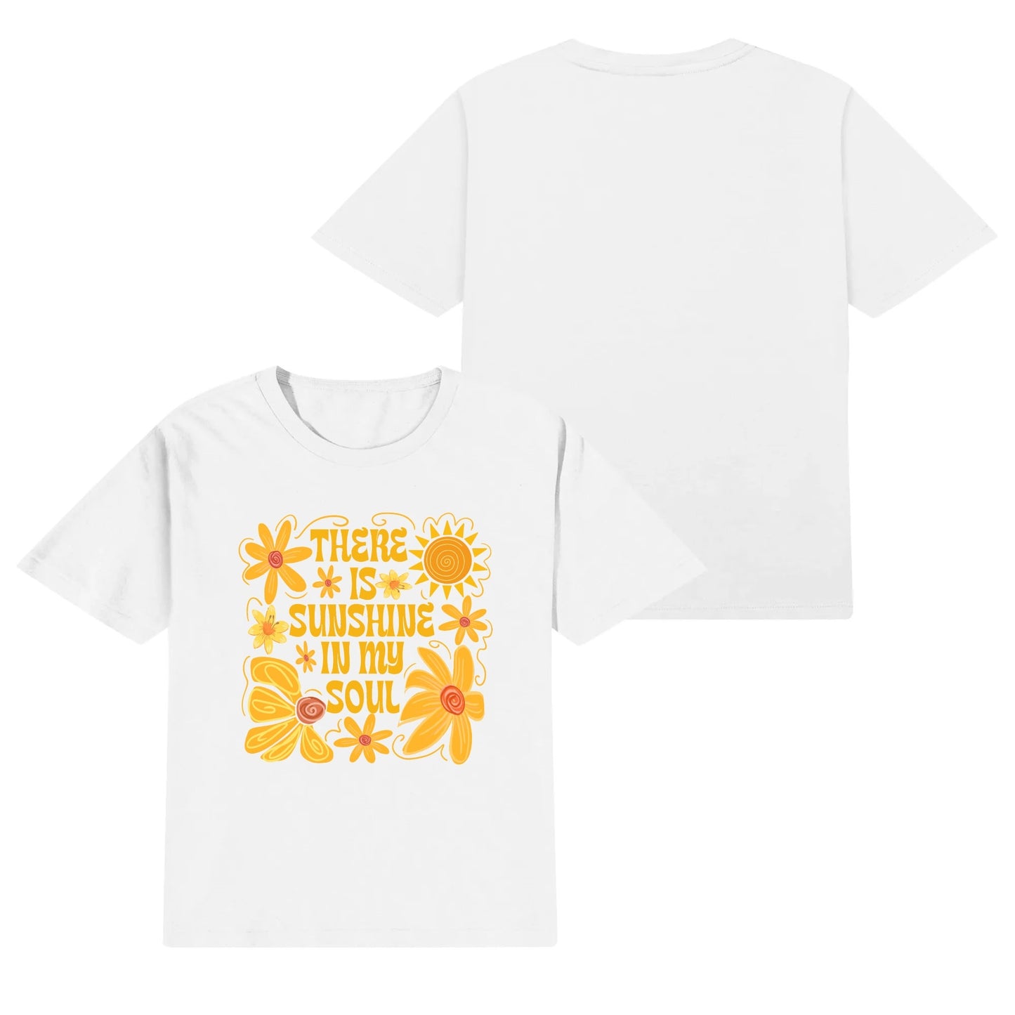 There is Sunshine in My Soul | Kids 100% Soft Cotton T-Shirt – Pure Comfort