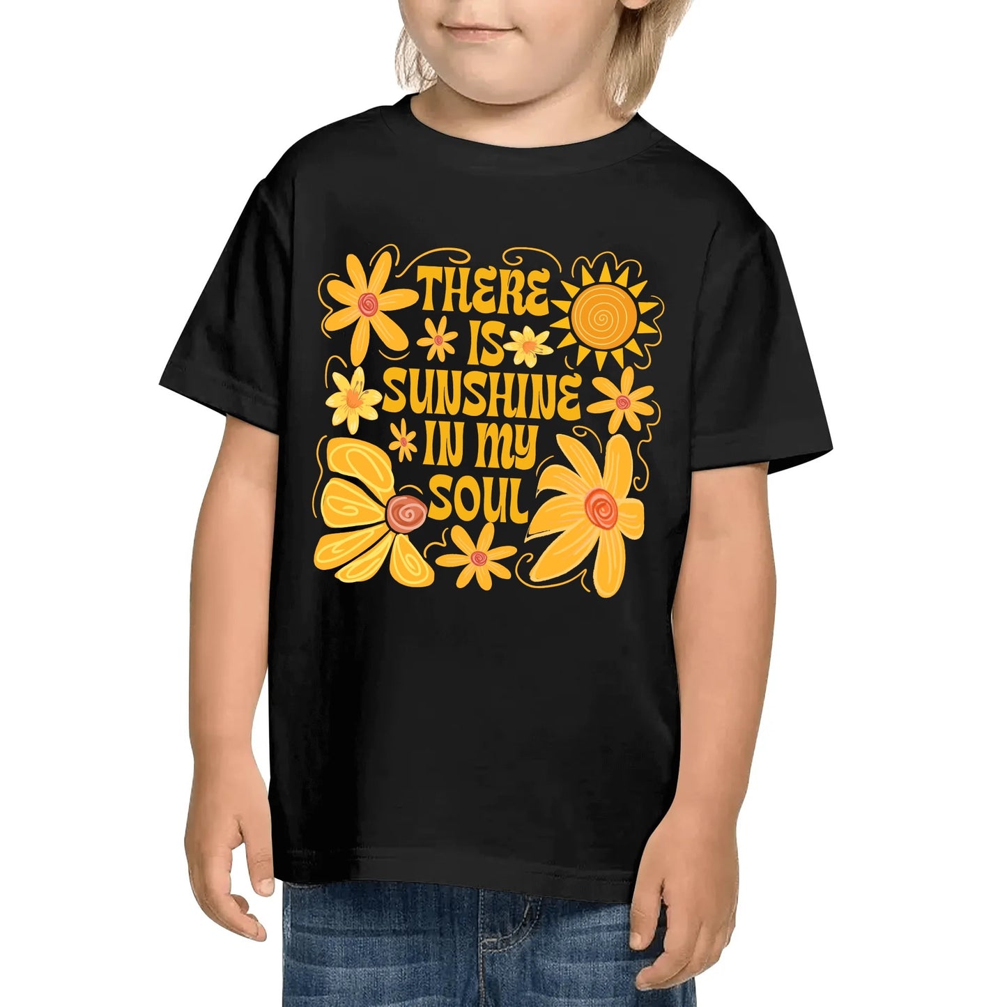 There is Sunshine in My Soul | Kids 100% Soft Cotton T-Shirt – Pure Comfort