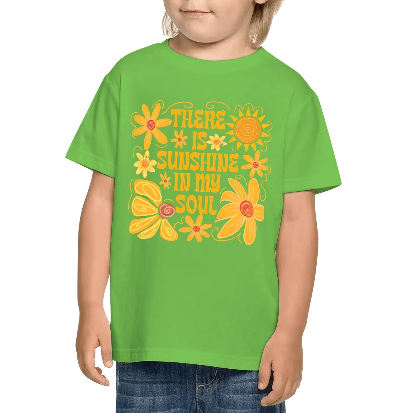 There is Sunshine in My Soul | Kids 100% Soft Cotton T-Shirt – Pure Comfort