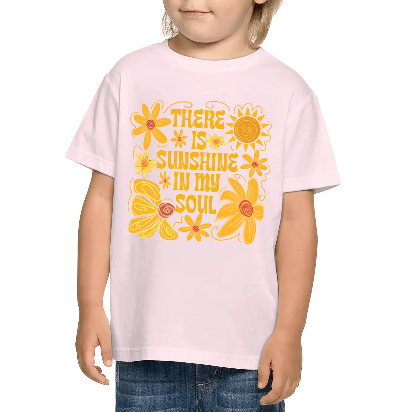 There is Sunshine in My Soul | Kids 100% Soft Cotton T-Shirt – Pure Comfort