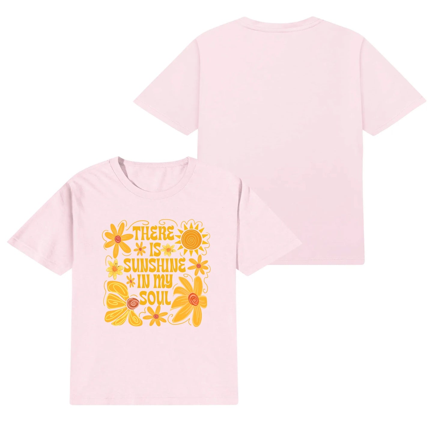 There is Sunshine in My Soul | Kids 100% Soft Cotton T-Shirt – Pure Comfort