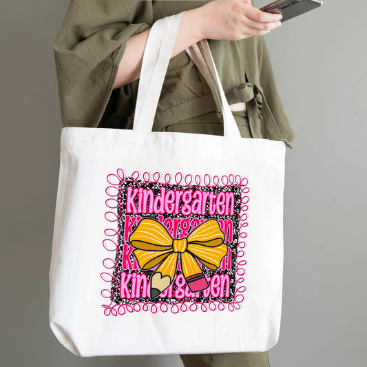 Kindergarten | Eco-Friendly Cotton Tote Bag – Spacious & Durable Design