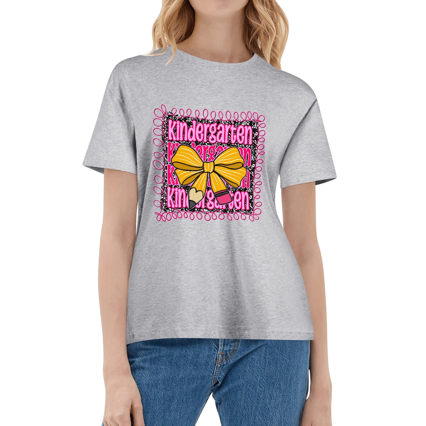 Kindergarten | Women's 100% Soft Cotton T-Shirt - Comfortable & Bold