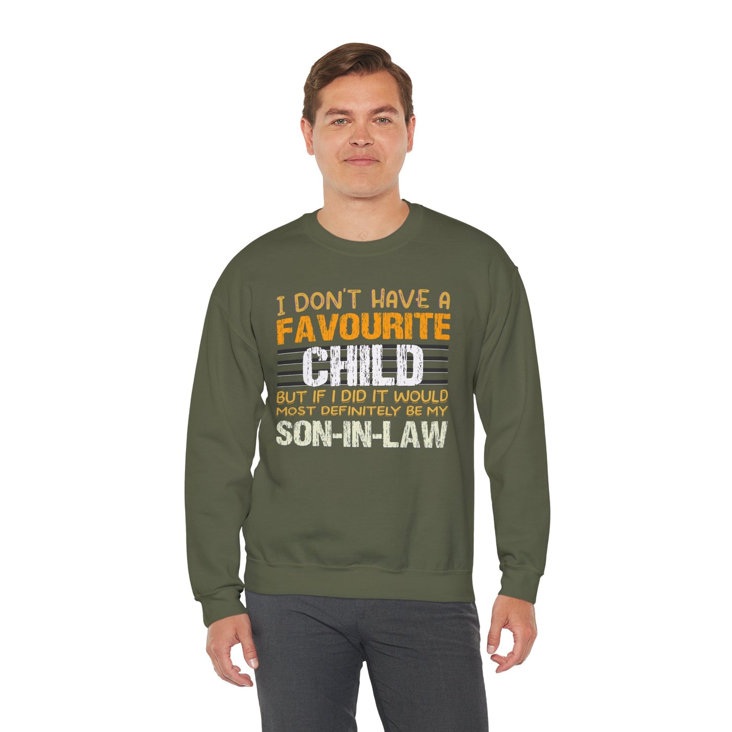 Favourite Child - Son-In-Law | Unisex Heavy Blend™ Crewneck Sweatshirt