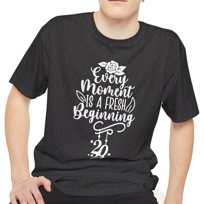 Every Moment is a Fresh Beginning 2024 -  Unisex Long Body Urban Street Tee - New Year T-Shirt