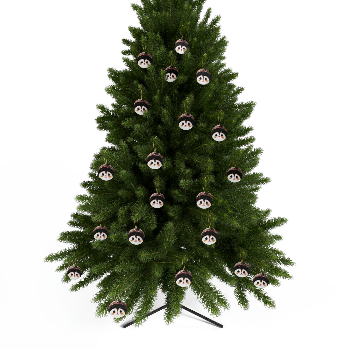 Woodland Creature | Ceramic Christmas Ornaments (1pcs, 5pcs, 10pcs, 20pcs) - 7