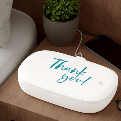 Thank You! - UV Phone Sanitizer and Wireless Charging Pad