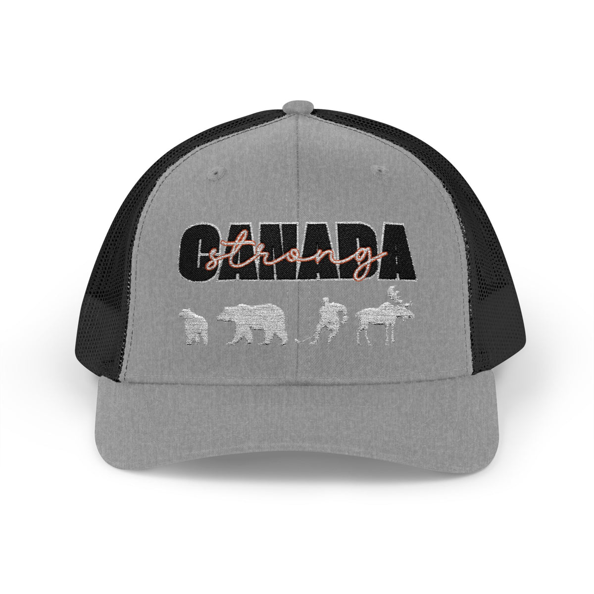Canada Strong | Snapback Trucker Cap - White