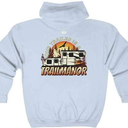 Our Trailer is a TrailManor DRIVER - Unisex Heavy Blend™ Full Zip Hooded Sweatshirt - Zip-Up Hoodie