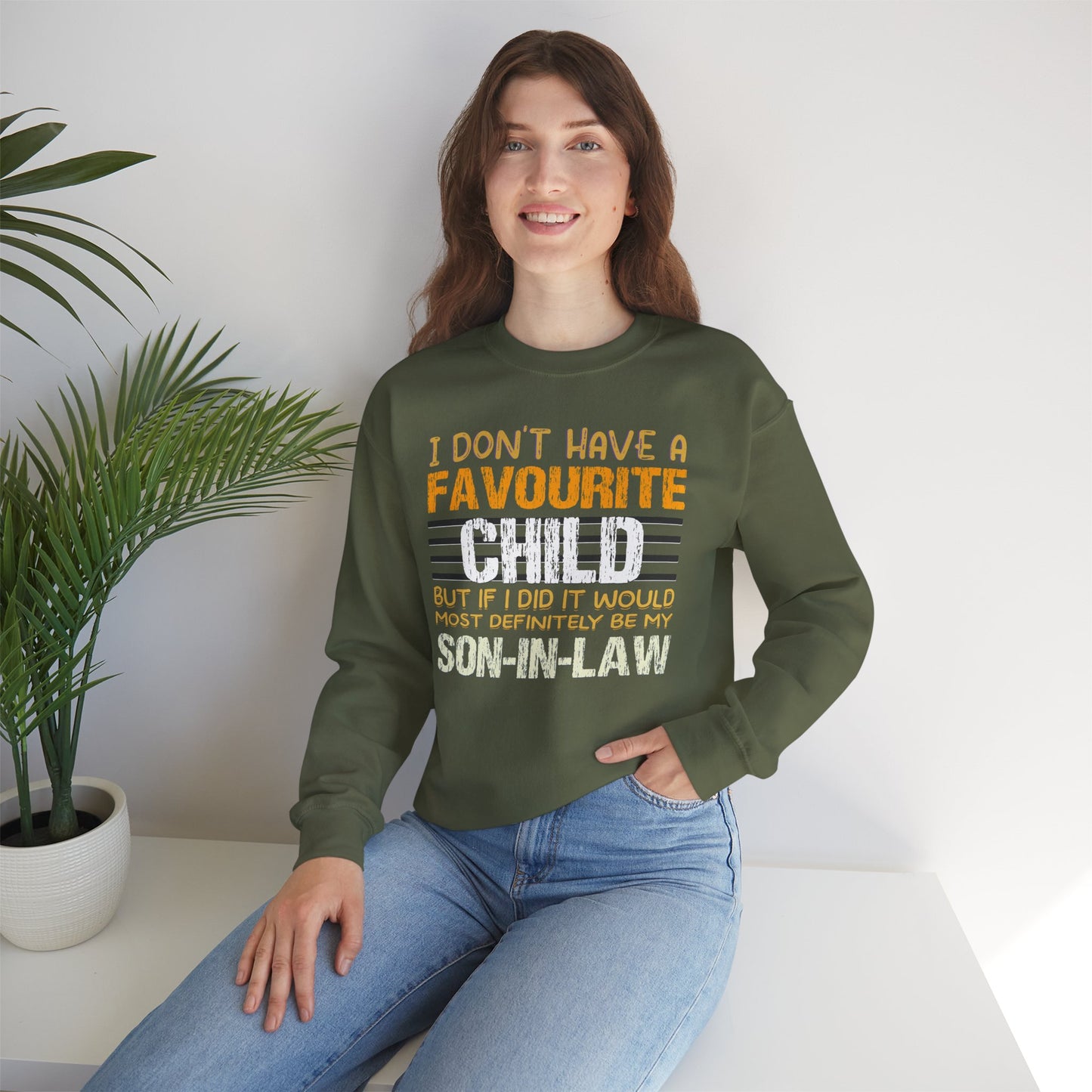 Favourite Child - Son-In-Law | Unisex Heavy Blend™ Crewneck Sweatshirt