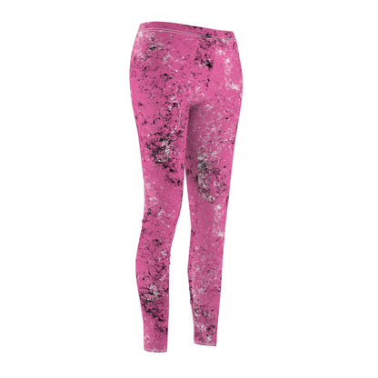 Grunge Collection - PINK - Women's Cut & Sew Casual Leggings