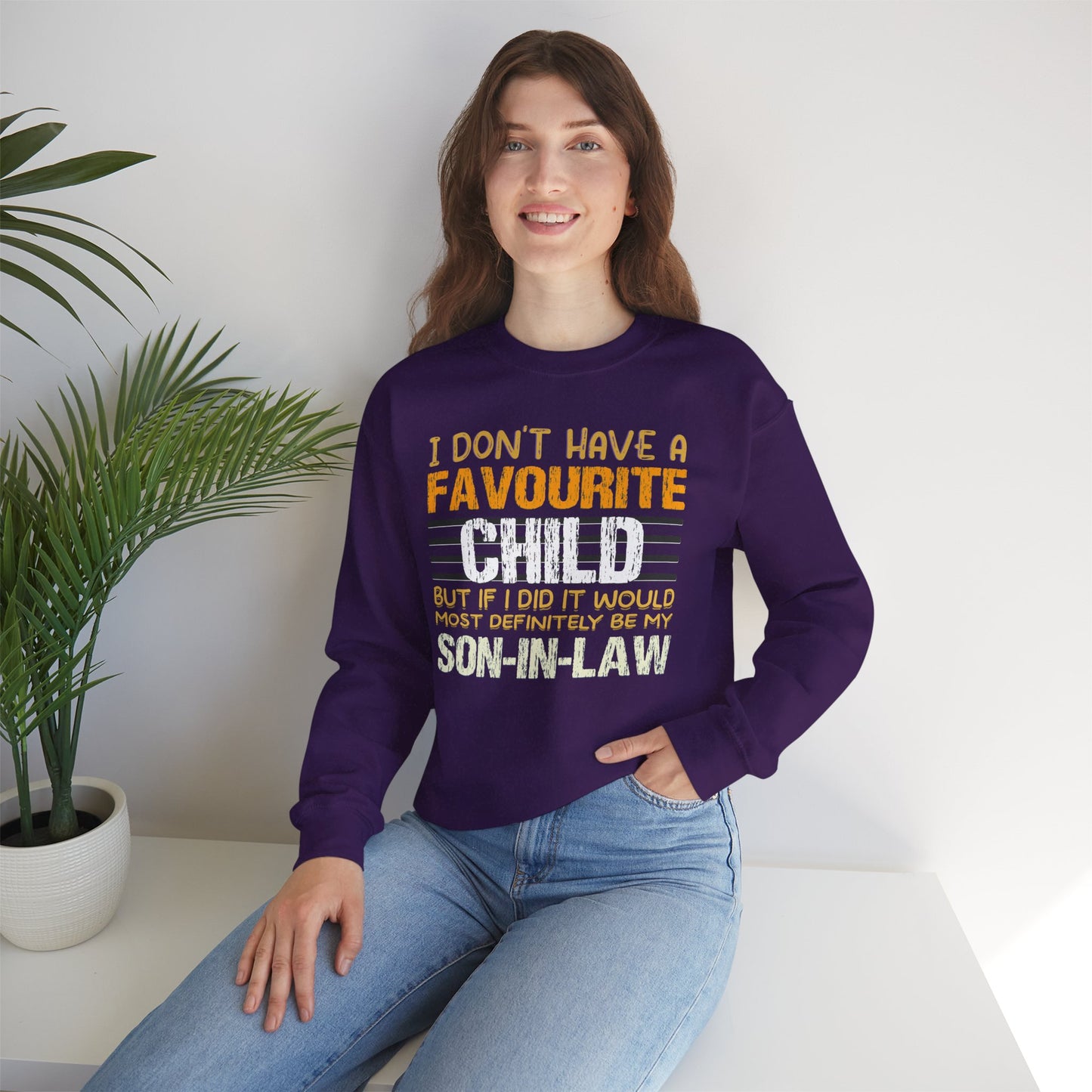 Favourite Child - Son-In-Law | Unisex Heavy Blend™ Crewneck Sweatshirt