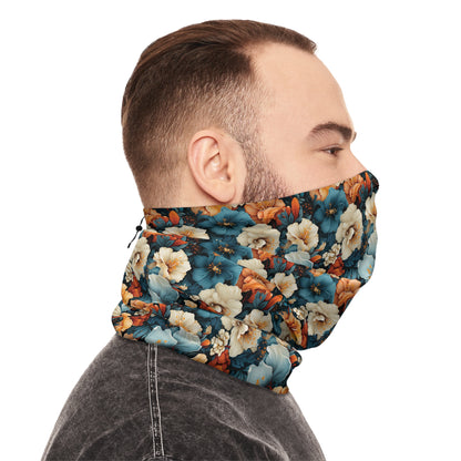 Blue & Tan Tropical Gaiter – Fall-Inspired Comfort