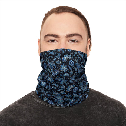 Western Embroidery-Inspired Floral Neck Gaiter – Stylish Warmth for Every Season