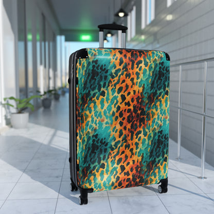 Animal Print Suitcases Available in 3 Sizes (Small, Medium, & Large)