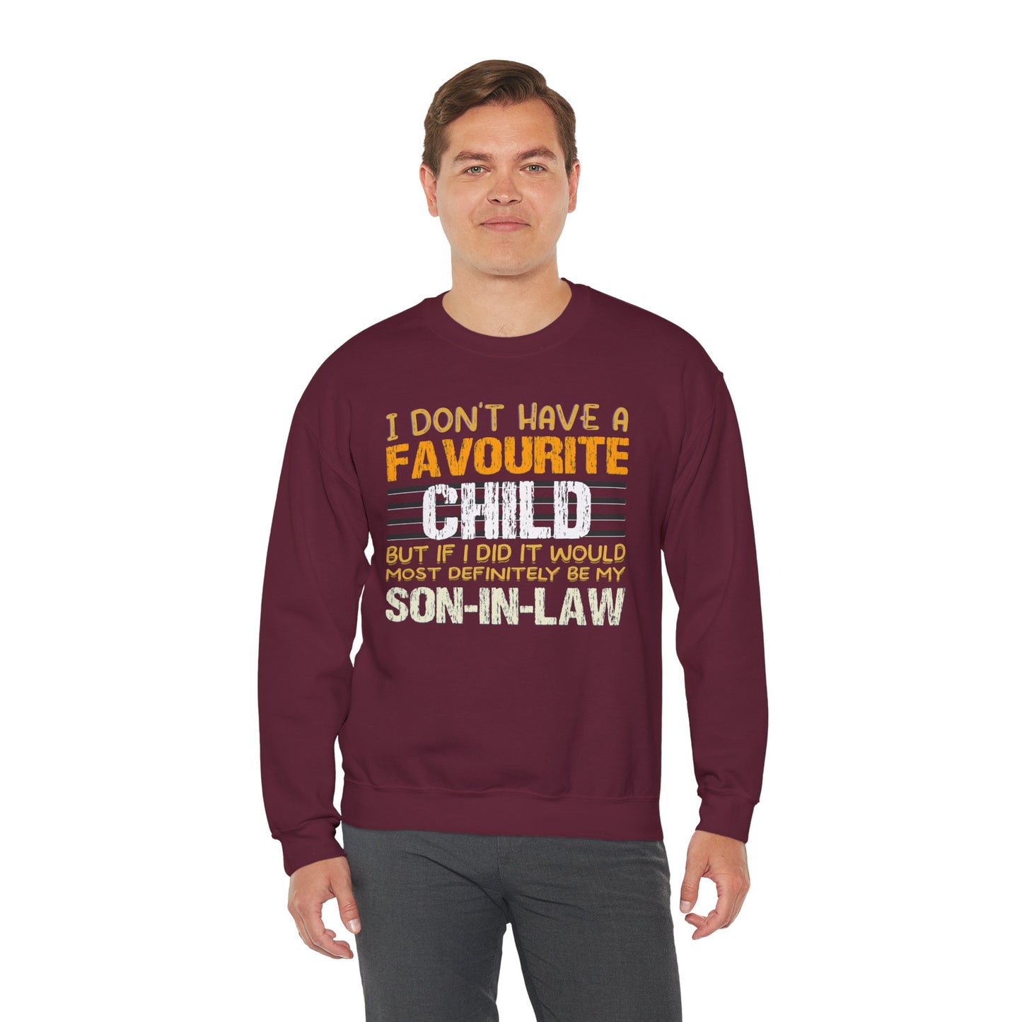 Favourite Child - Son-In-Law | Unisex Heavy Blend™ Crewneck Sweatshirt