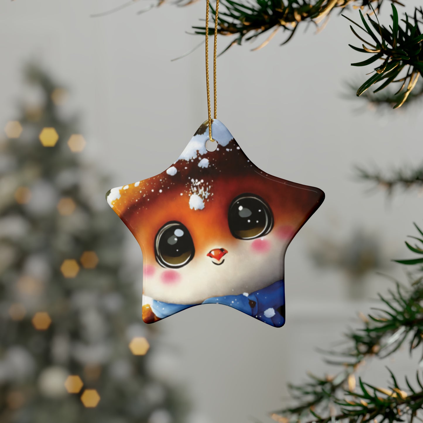 Woodland Creature | Ceramic Ornaments (1pcs, 5pcs, 10pcs, 20pcs) - 6