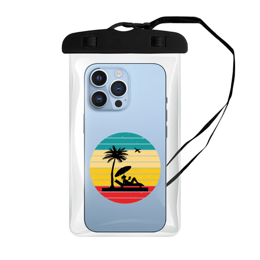 Beach Girl - Protect Your Phone Waterproof Phone Pouch Case | PVC