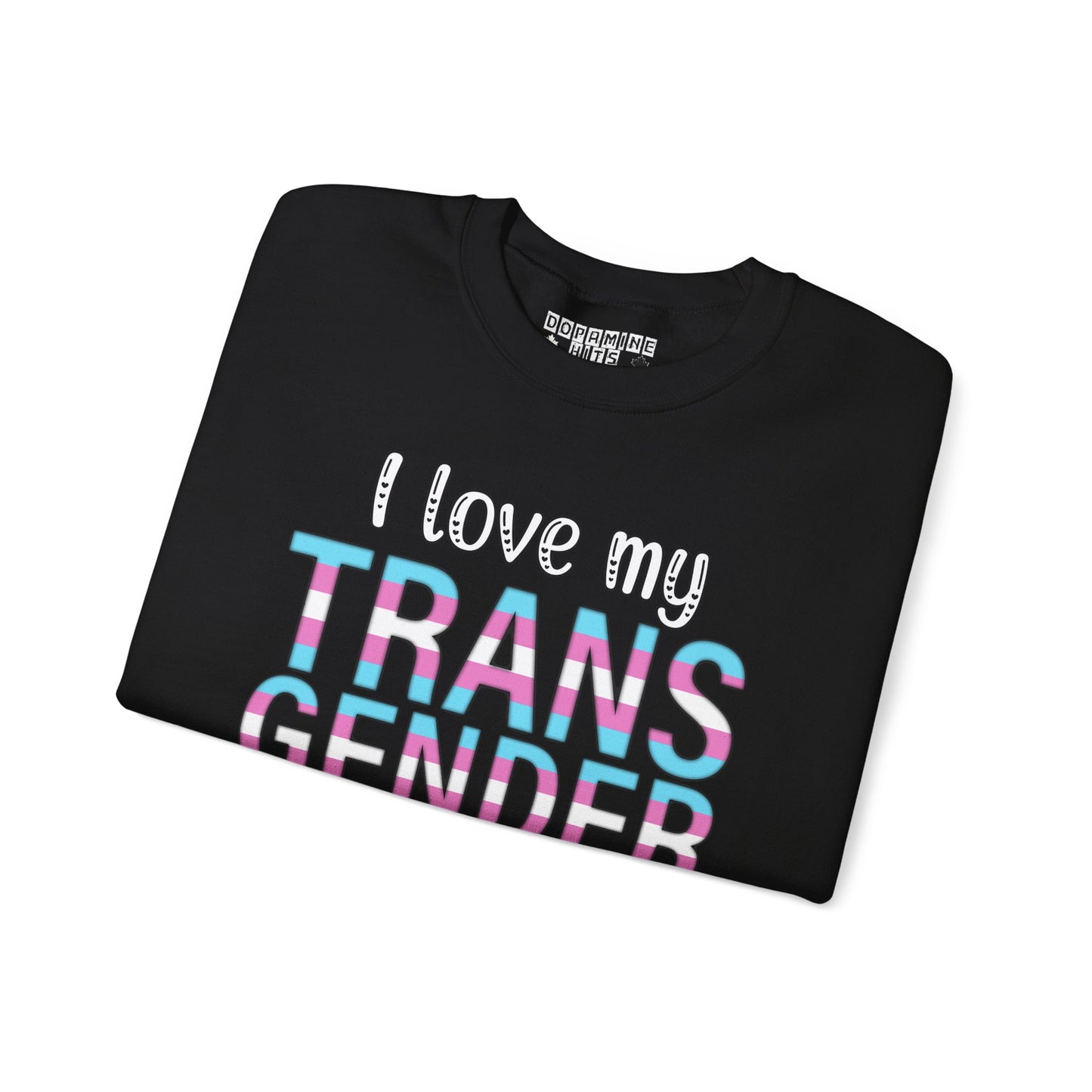 I Love My Transgender Wife | Unisex Heavy Blend™ Crewneck Sweatshirt