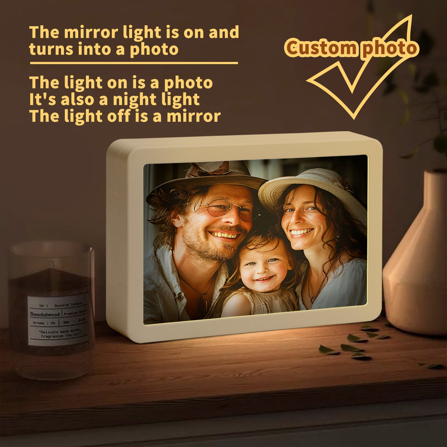 Canadian Shores -  Rectangle LED Mirror Light