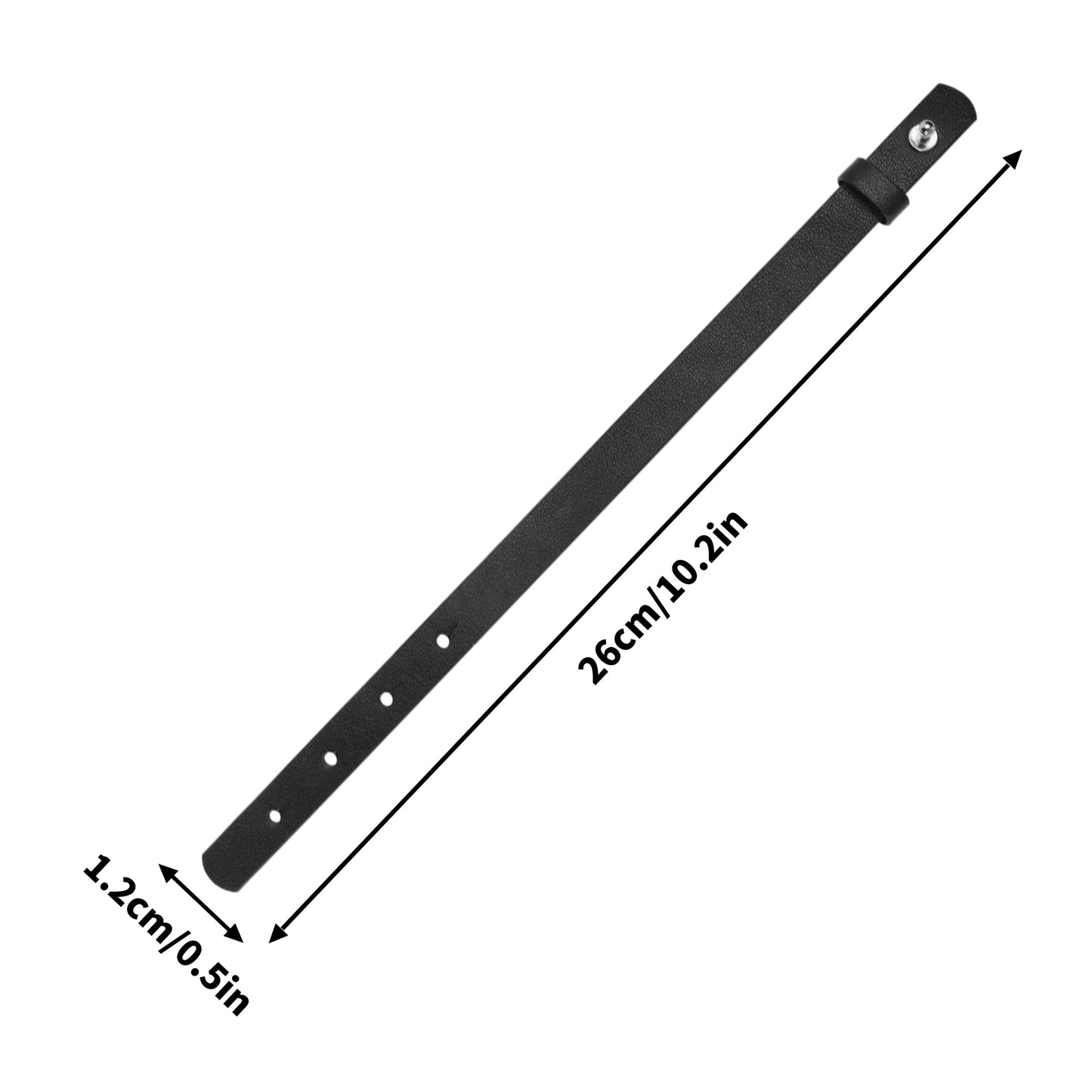 No Compromise | Mens Engraved Cuff Bracelet - Bold Words, Clear Path