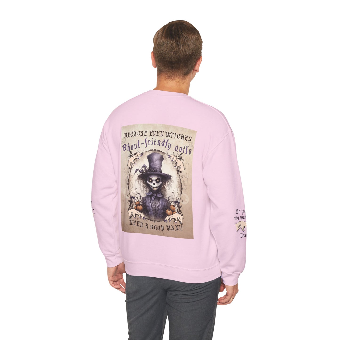 Even Witches Need A Good Mani | Ghoul-Friendly Manicurist Unisex Sweatshirt
