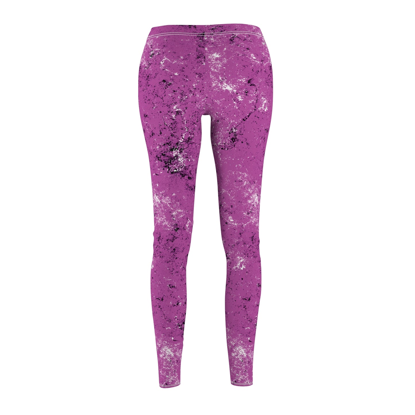 Grunge Collection - MAGENTA - Women's Cut & Sew Casual Leggings