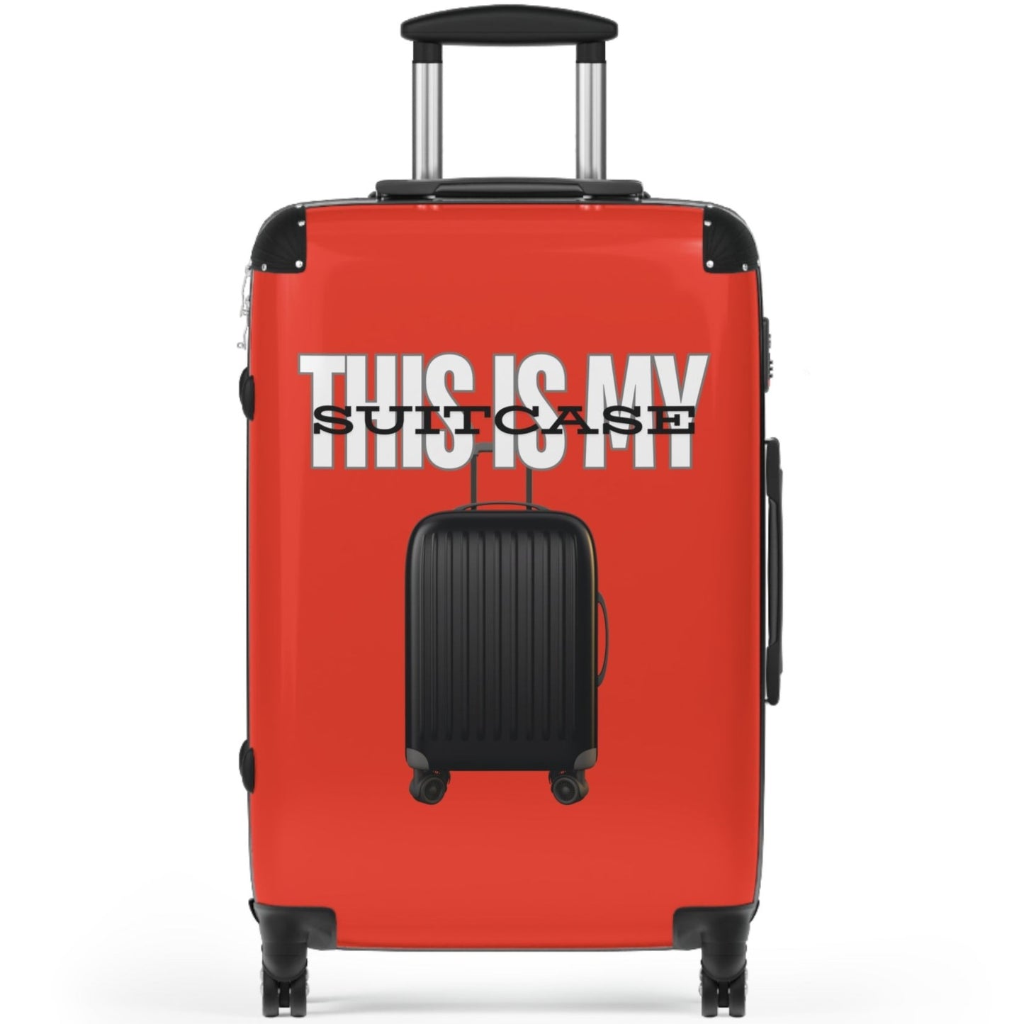 This Is My Suitcase - Suitcases Available in 3 sizes (Small, Medium, or Large) - Funny Unique Suitcase