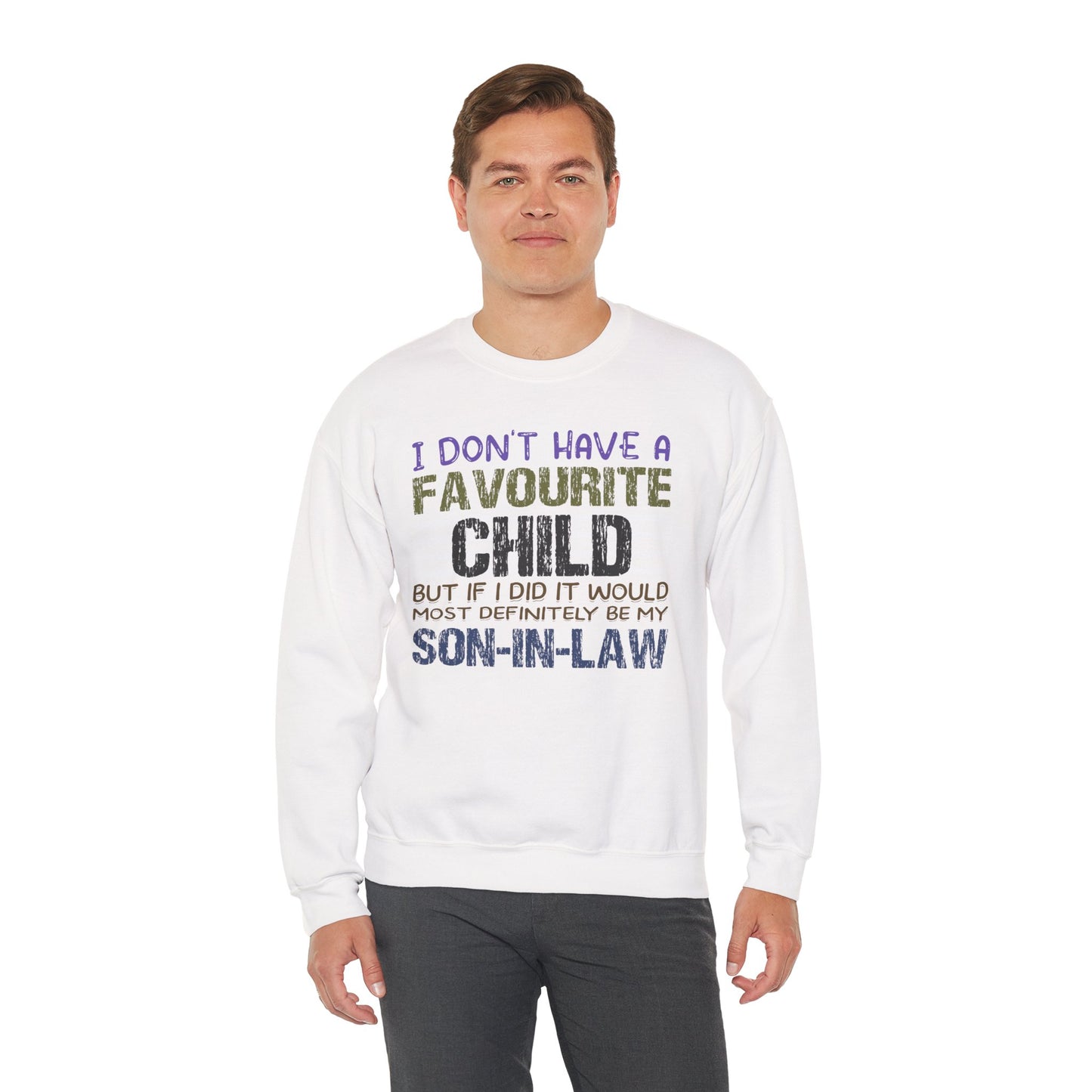 Favourite Child - Son-In-Law | Unisex Heavy Blend™ Crewneck Sweatshirt