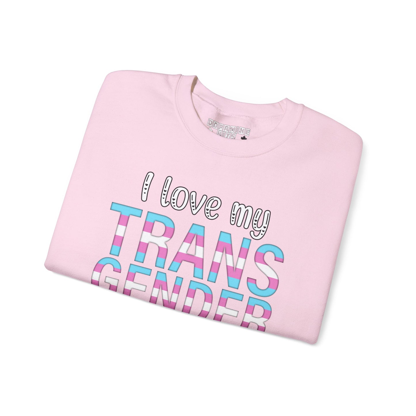 I Love My Transgender Wife | Unisex Heavy Blend™ Crewneck Sweatshirt