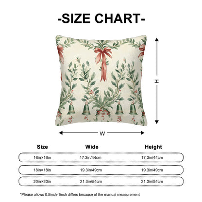 Festive Ultra-Soft Corduroy Throw Pillow Covers – Double-Sided Pillowcase