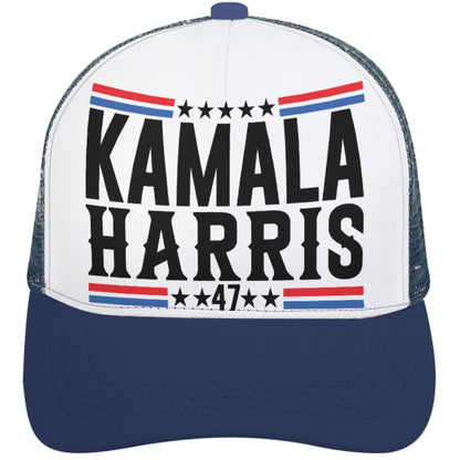 Kamala Harris 47 - Foam Trucker Hat - Show Your Support!