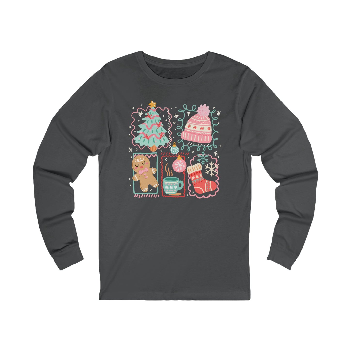 BOHO Christmastime | Unisex Jersey Long Sleeve Tee – Premium Everyday Fit