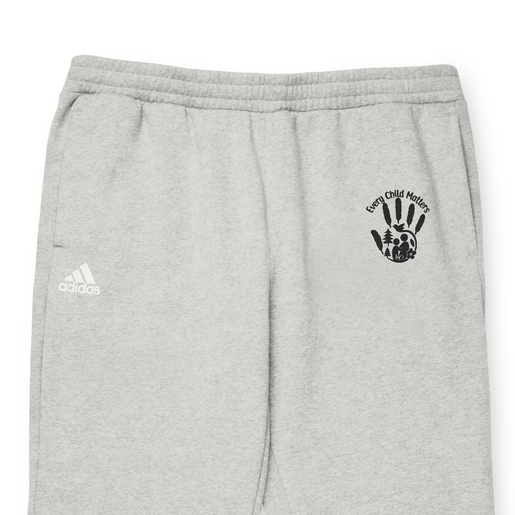Every Child Matters | Unisex adidas Fleece Joggers - Sustainable Comfort in Motion