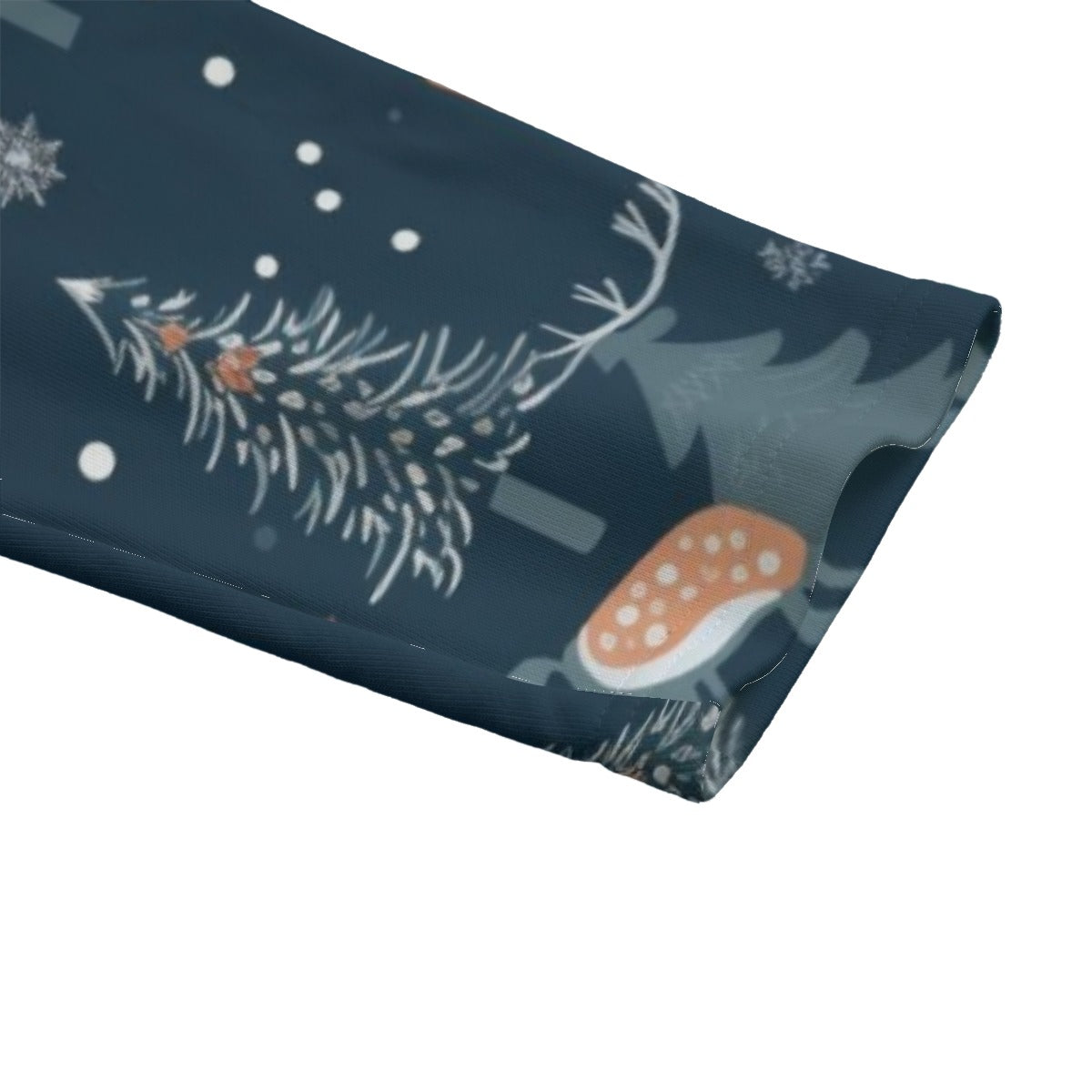 Frolicking Reindeer | Boat Neckline Sweatshirt - Unisex Cotton Pullover Effortless Everyday Comfort