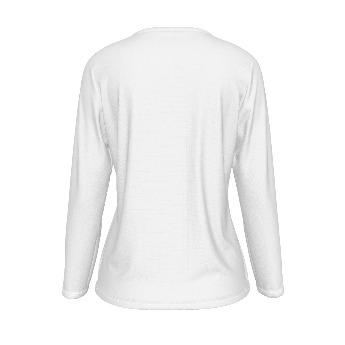 Merry Christmas Tree | Women's Relaxed Long Sleeve Cotton T-Shirt – Soft, Easy Everyday Style