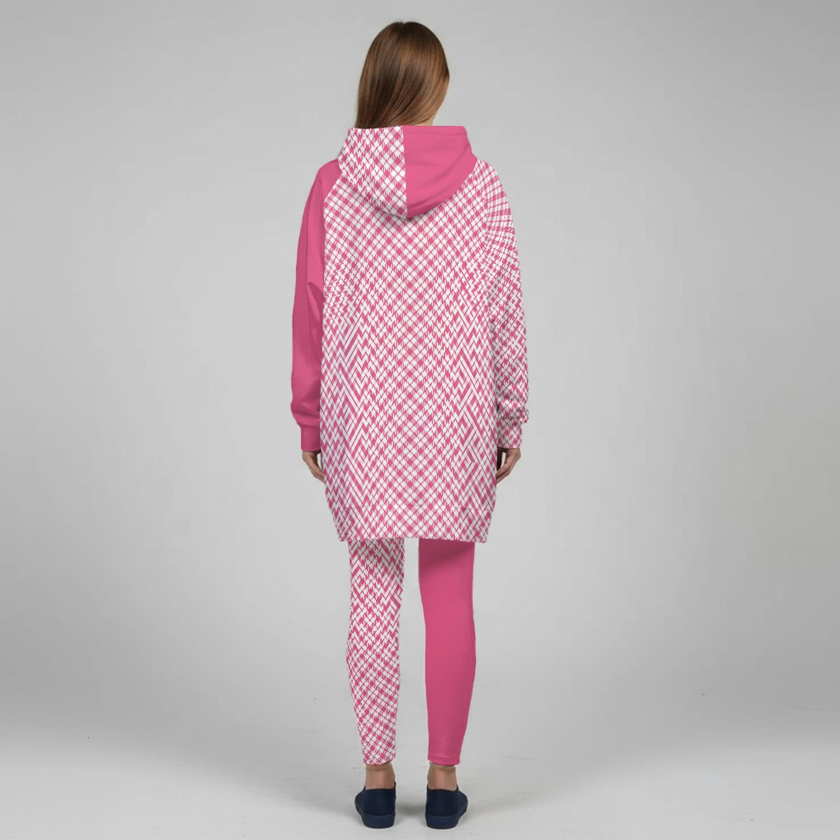 Headphones On World Off | Women’s Stretch Hoodie Set – Soft, Sleek, and Weekend-Ready