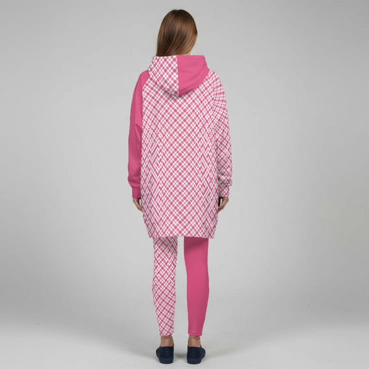 Headphones On World Off | Women’s Stretch Hoodie Set – Soft, Sleek, and Weekend-Ready