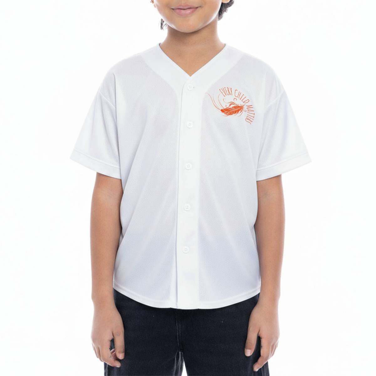 Every Child Matters | Kid's Unisex Baseball Shirt – Statement Piece