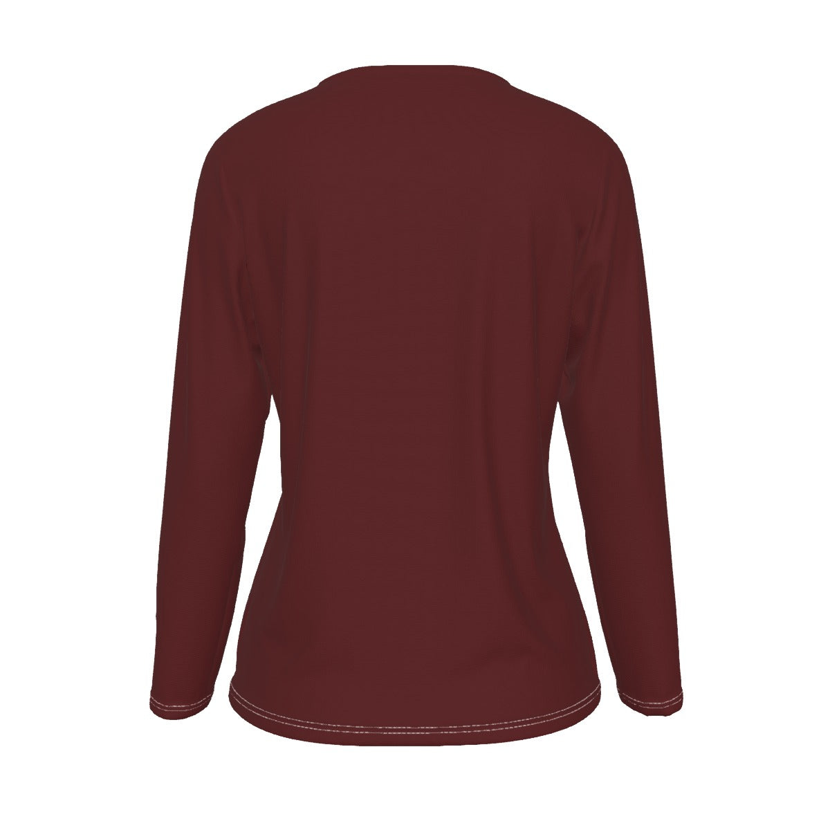 Merry Christmas Tree | Women's Relaxed Long Sleeve Cotton T-Shirt – Soft, Easy Everyday Style