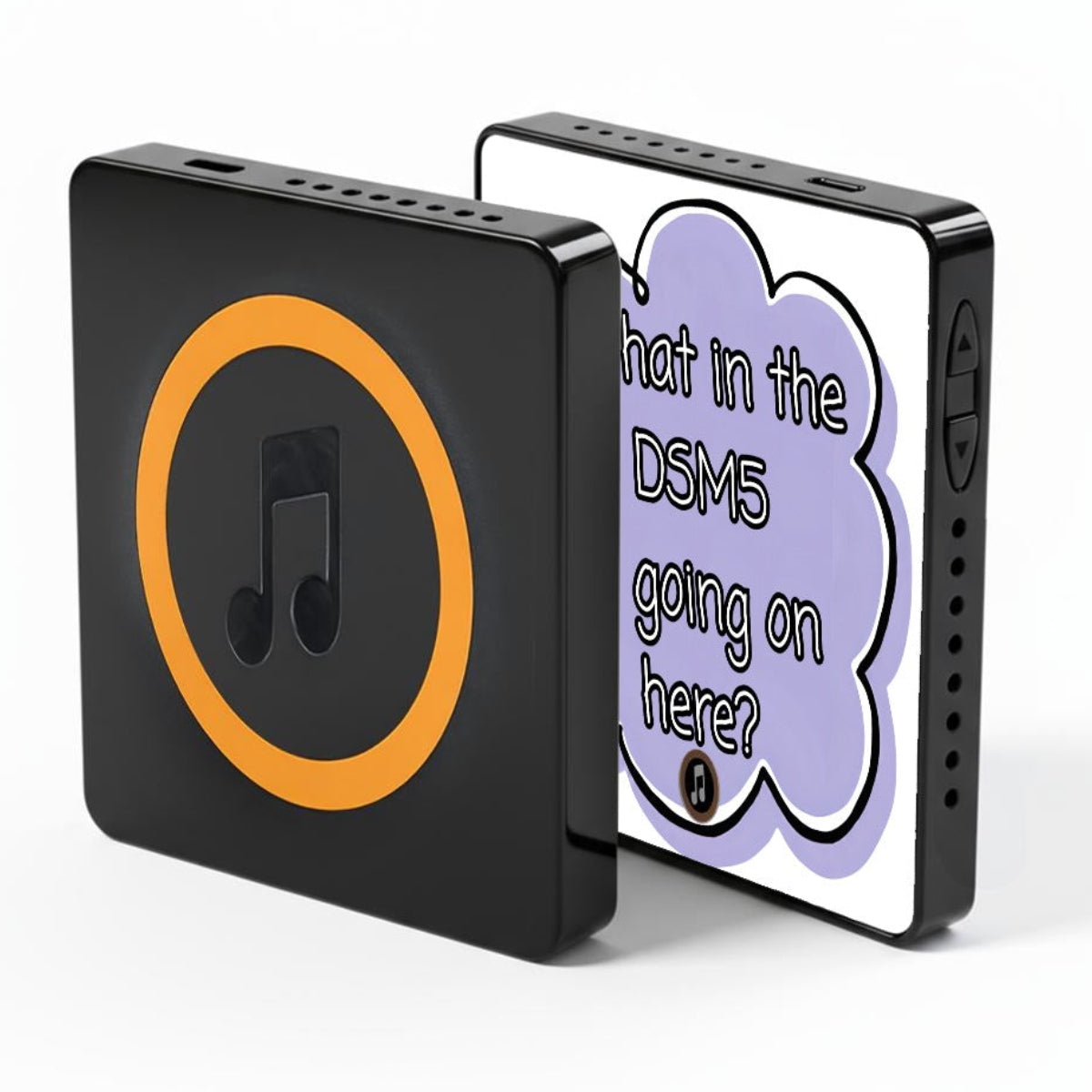 What in the DSM5 is going on here? | Musical Fridge Magnet - Purple