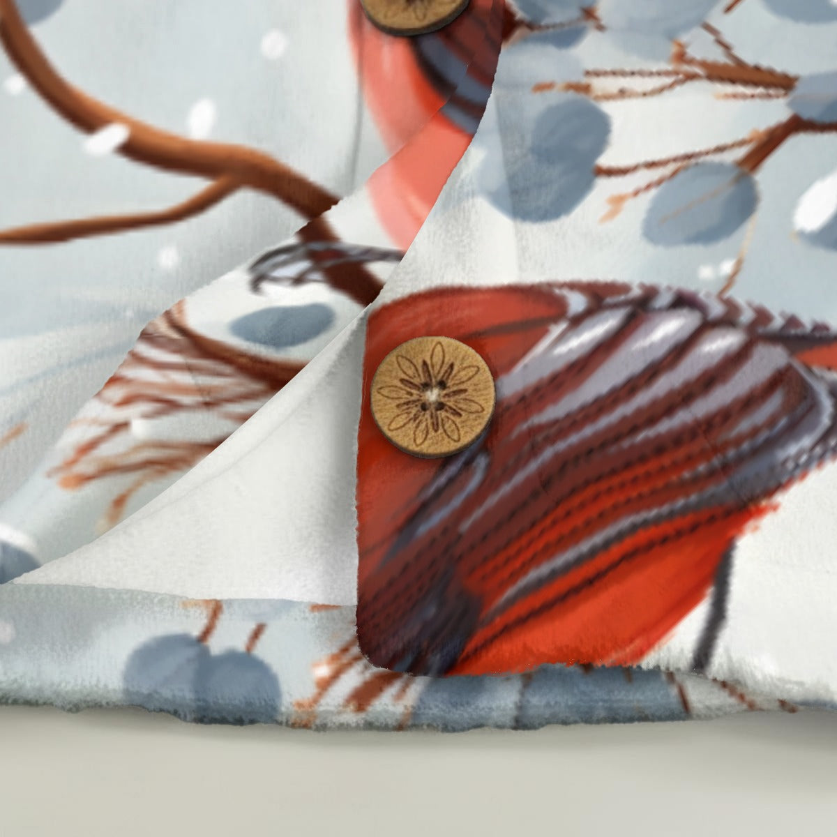 Women's Festive Flannel Hoodie with Cat Ears - Cozy, Playful, and Purr-fectly Warm