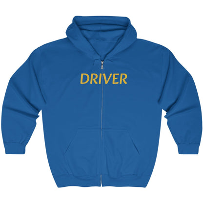 Our Trailer is a TrailManor DRIVER - Unisex Heavy Blend™ Full Zip Hooded Sweatshirt - Zip-Up Hoodie