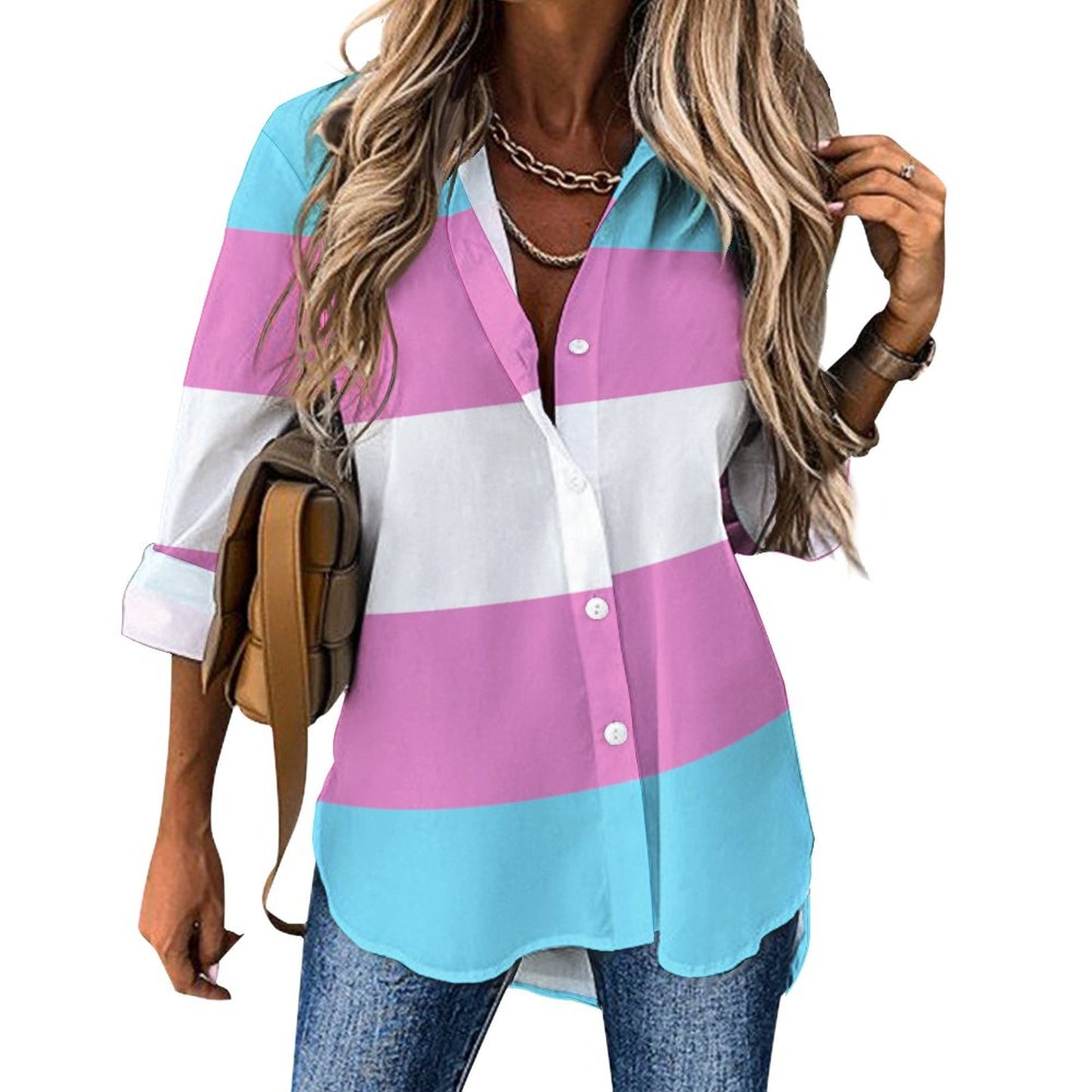 Share Your Colours | Women’s Irregular Cotton Shirt – Wear Your Flag