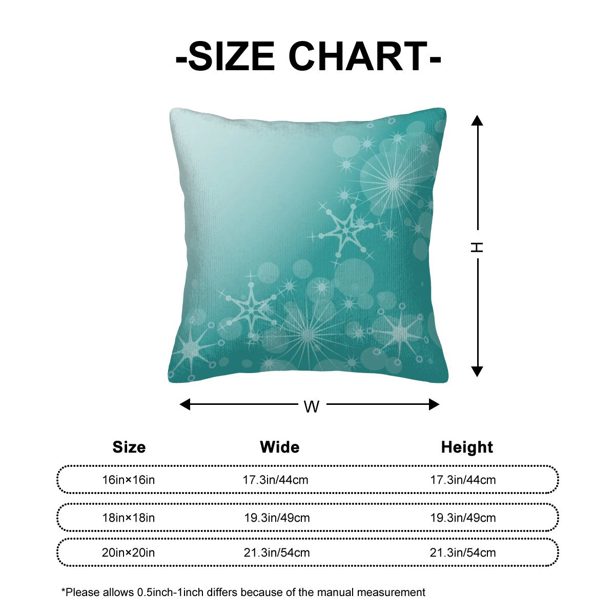 Corduroy Throw Pillow Covers with Core (Double-Sided Design)