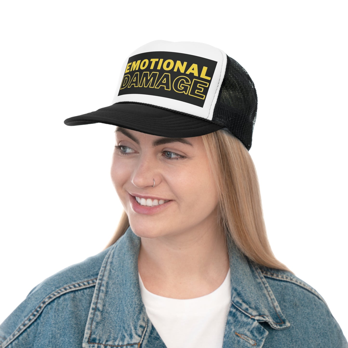 Emotional Damage -  Quality Trucker Caps - Funny Meme