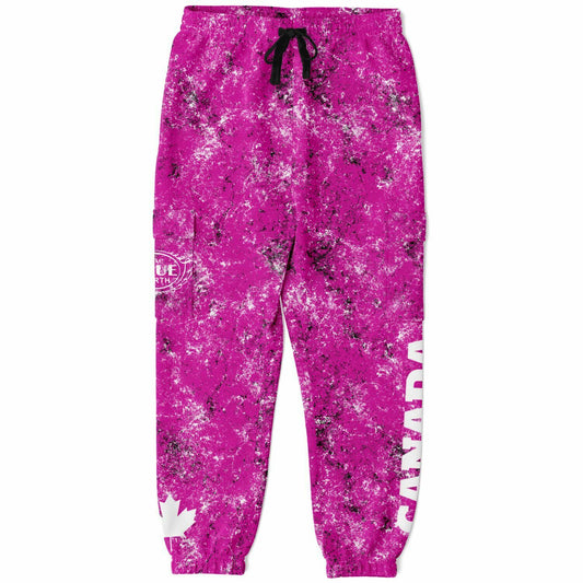 MAGENTA Canada Maple Leaf Grunge - Cargo Sweatpants