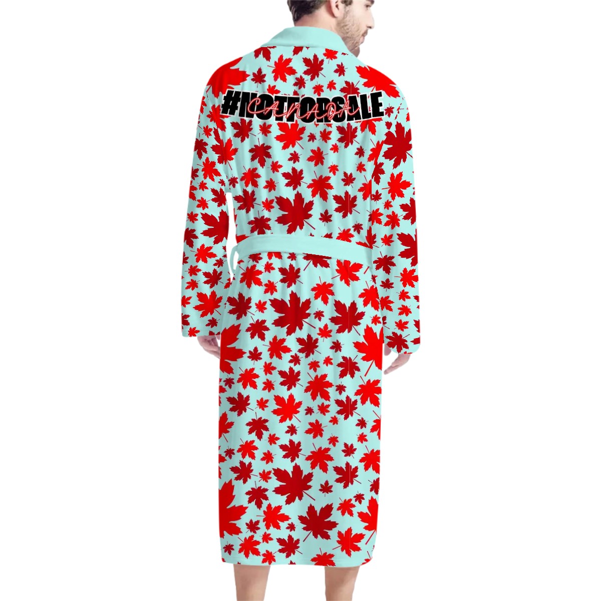 We're #NOTFORSALE - Men’s Plush Bathrobe – Soft, Absorbent & Quick-Drying Comfort