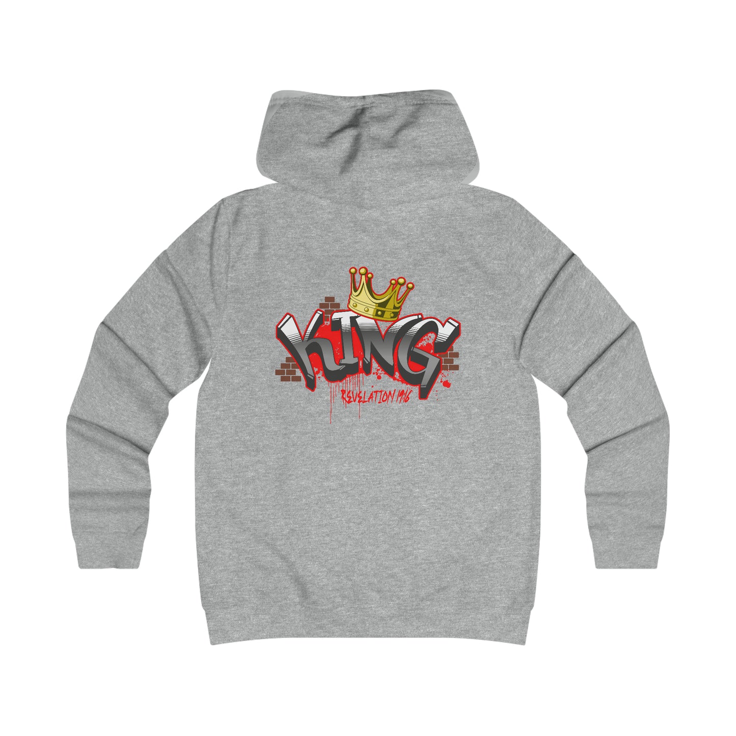 King of kings Lord of lords - Women's College Hoodie - Revelation 19:16